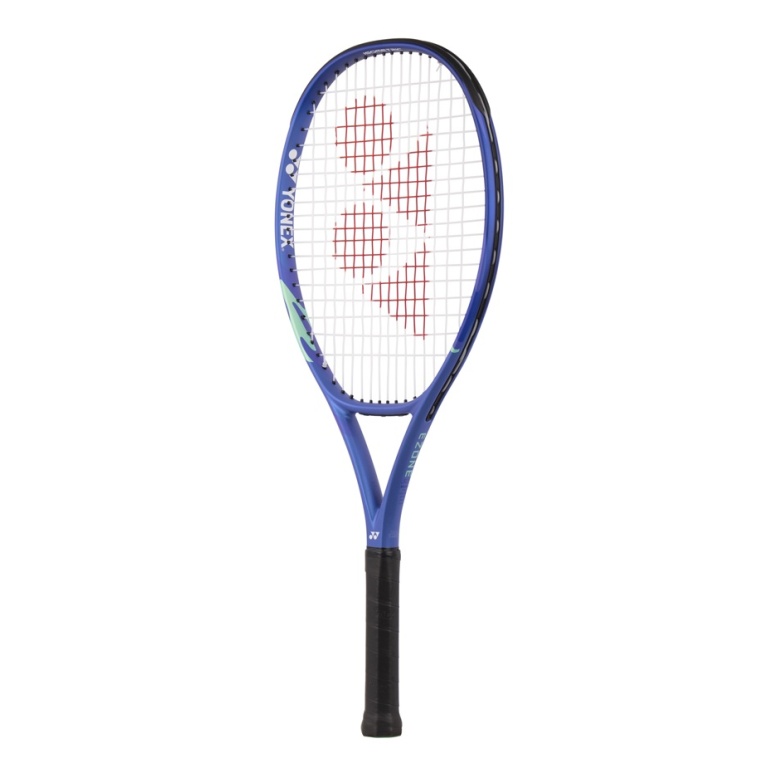 Yonex Kinder-Tennisschläger Ezone (8th Gen) JR 25in (9-12 Jahre) 2025 blau - besaitet -